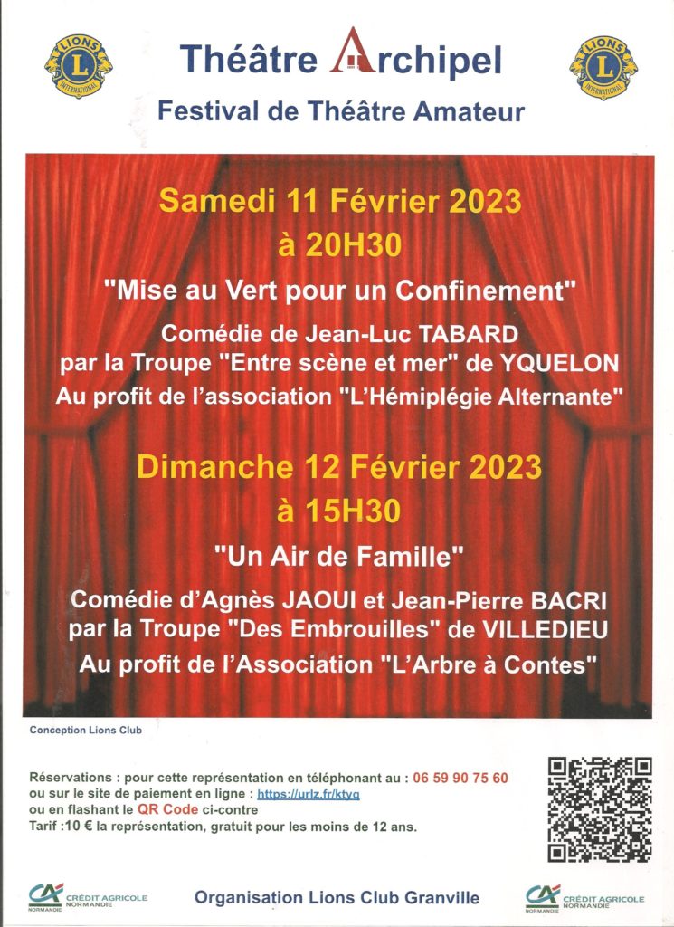 Affiche Lions Club e Granville